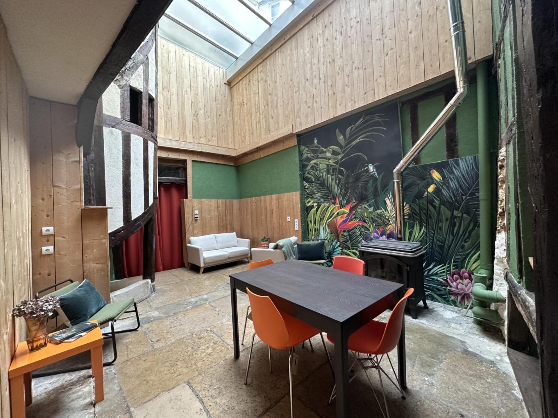 Maison Atypique En Centre-Ville Troyes Buitenkant foto