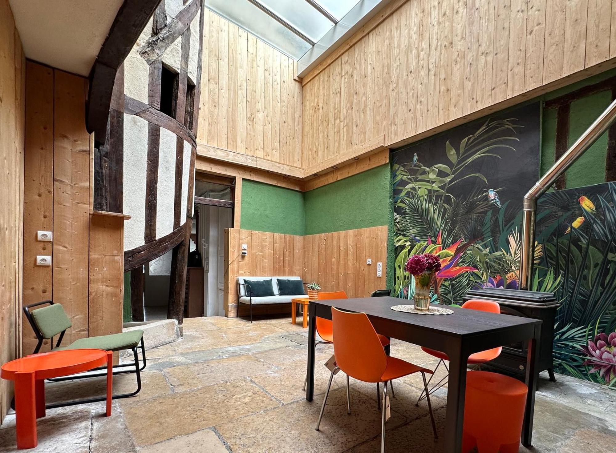 Maison Atypique En Centre-Ville Troyes Buitenkant foto